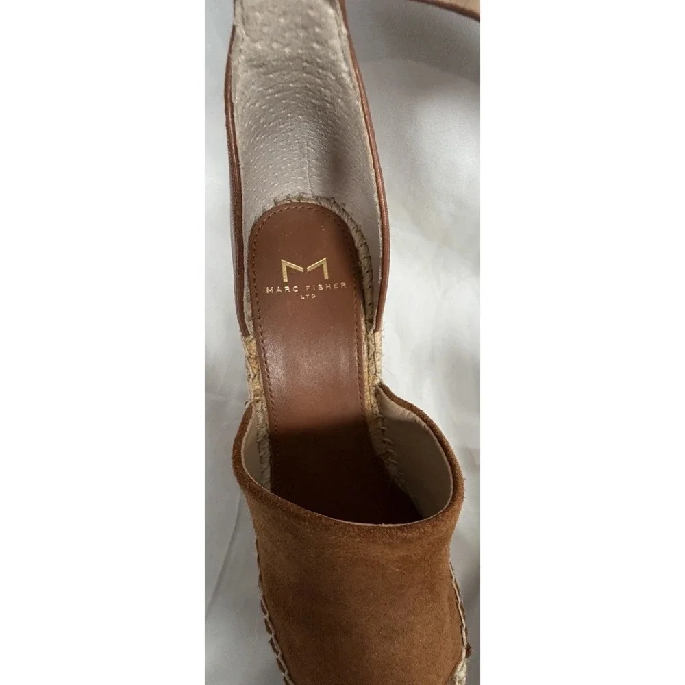 Marc Fisher LTD Alida Espadrille Wedge Sandals 6.5